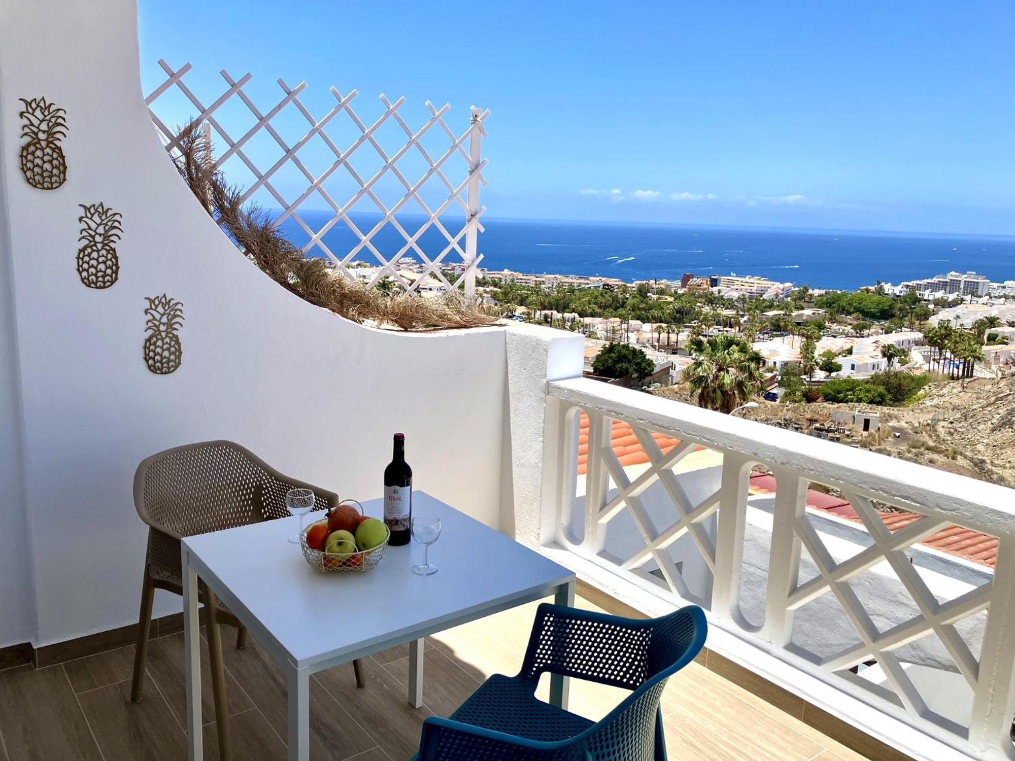 Costa Adeje - Modern Apartment With Terrace Views Of Ocean & Sunset Экстерьер фото