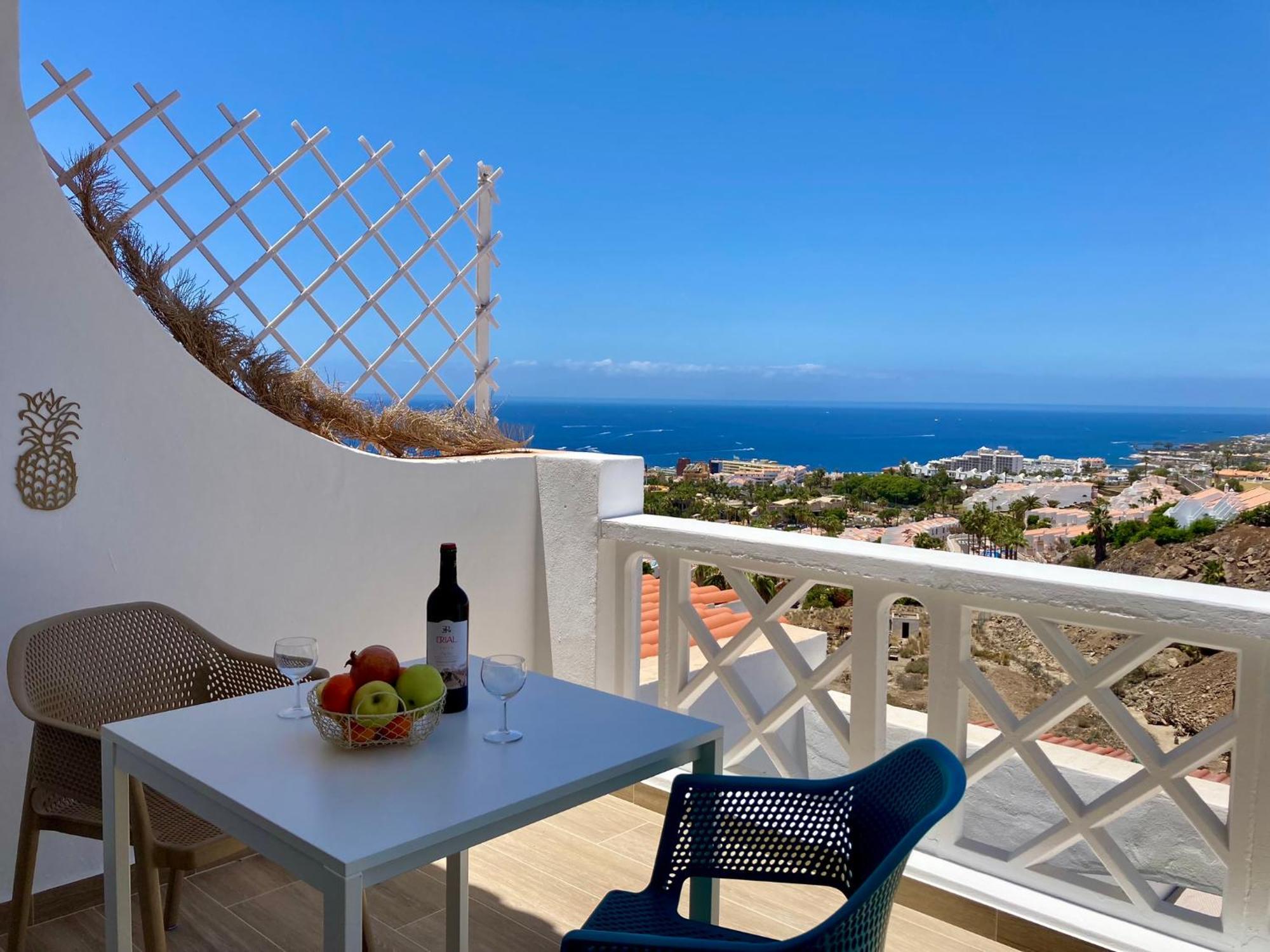 Costa Adeje - Modern Apartment With Terrace Views Of Ocean & Sunset Экстерьер фото